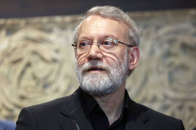 이란 최고지도자 고문 겸 최고국가안보회의 사무총장인 알리 라리자니. EPA=연합뉴스