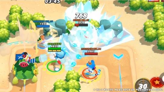 '쿠키런: 오븐스매시' 개발 중 인게임 화면. 자료 출처 : 데브시스터즈