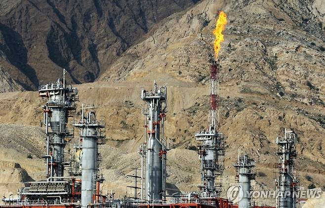 사우스파르스 가스전. [연합뉴스]