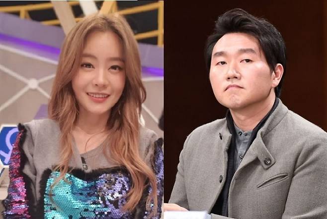 서유리와 최병길 PD [헤럴드 DB]