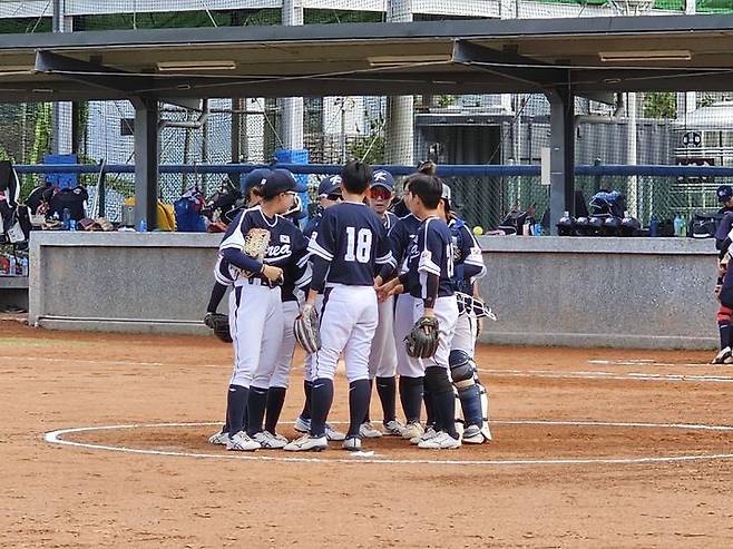 한국 소프트볼 대표팀. (사진=대한야구소프트볼협회 제공). *재판매 및 DB 금지