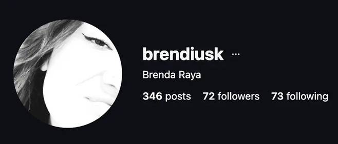 해당 학생이 추수감사절 기간 중 브렌다 메자의 인스타그램 계정을 발견하면서 두 사람의 접촉이 시작된 것으로 조사됐다. 인스타그램 캡처