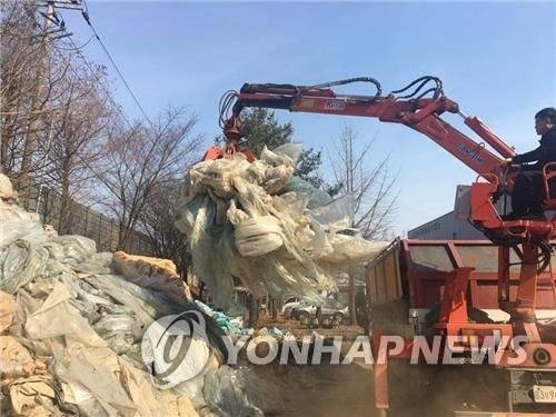 영농폐기물 수거 [김포시청 제공]