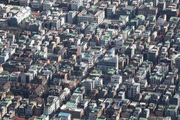 서울의 한 빌라 밀집 지역. / 사진=연합뉴스