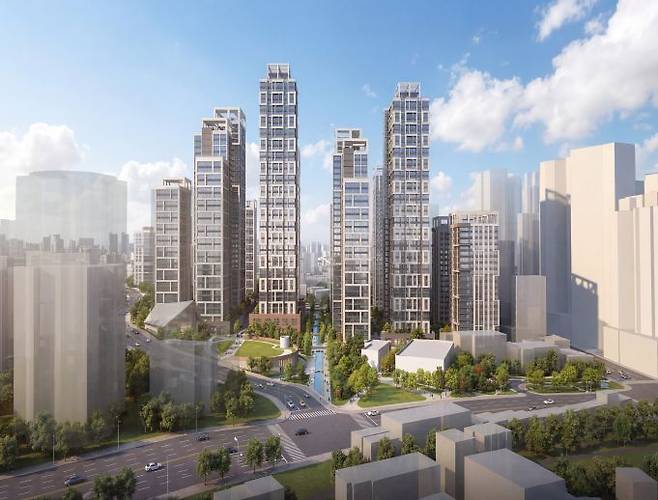 용산구 원효로1가 82-1번지 일대 조감도.(서울시)