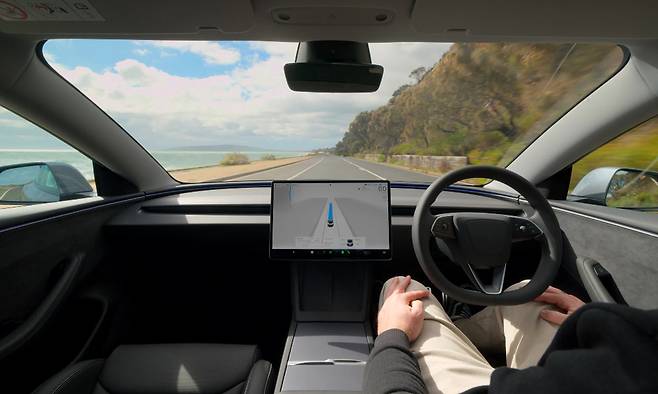 테슬라 FSD. (사진=테슬라)