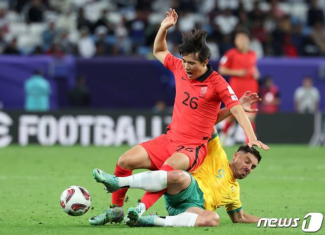 대한민국 국가대표팀 양현준 2024.2.3 ⓒ 뉴스1 김성진 기자