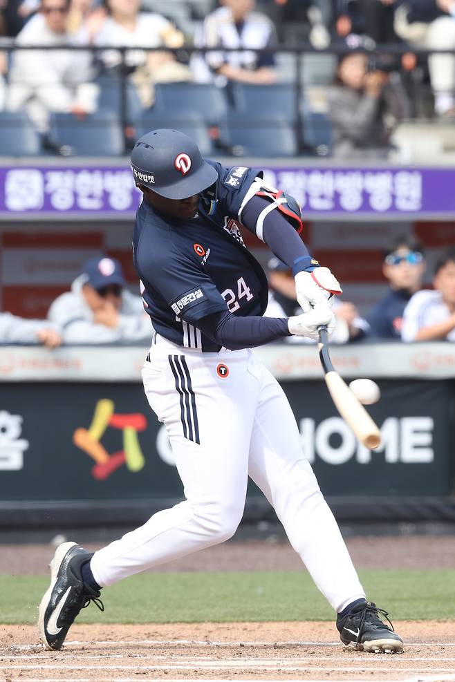 두산 외국인 타자 카메론.(두산 베어스 제공)