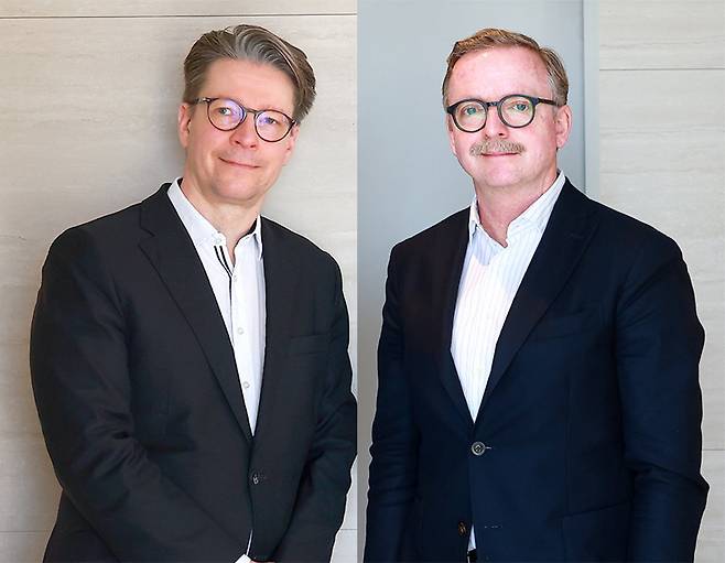 (왼쪽)페터 하일커, (오른쪽)안드레아스 마조브