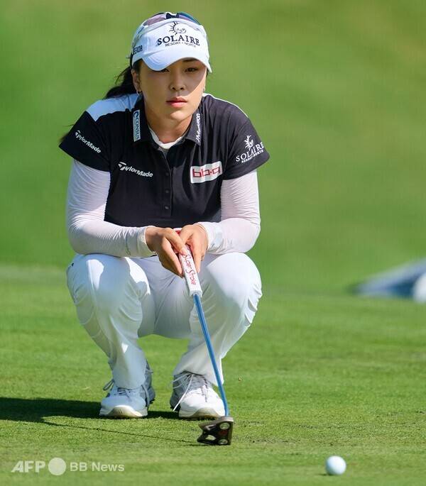 2026년 미국여자프로골프(LPGA) 투어 포티넷 파운더스컵에 출전한 윤이나 프로. 사진제공=ⓒAFPBBNews = News1 (사진을 무단으로 사용하지 마십시오.)