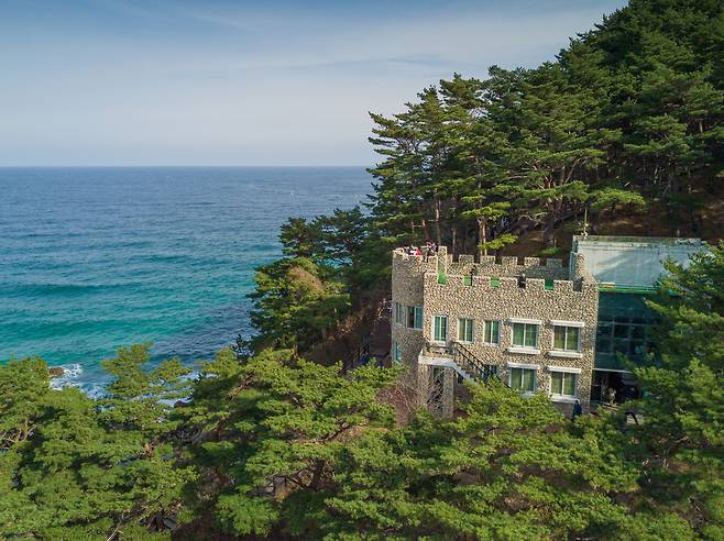 화진포 김일성 별장 자리 역사안보전시관