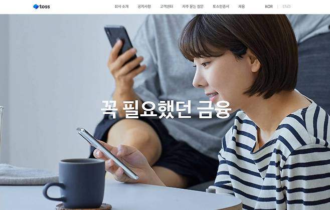 [토스 홈페이지 캡처]