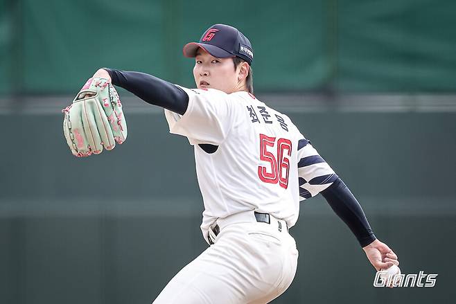 ▲ 최준용 ⓒ롯데 자이언츠