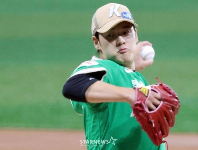 키움 정현우. /사진=강영조 선임기자