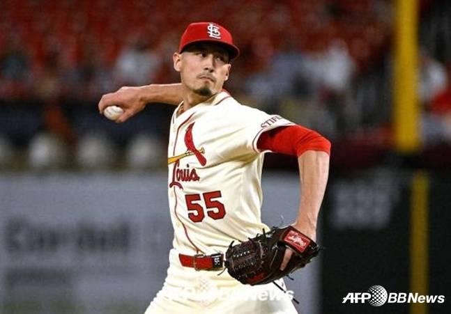 야구대표팀 합류가 무산됐던 세인트루이스 라일리 오브라이언. /AFPBBNews=뉴스1