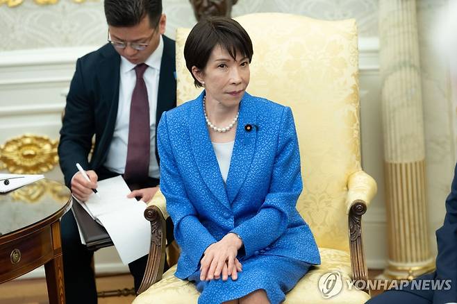 다카이치 사나에 일본 총리 [EPA 연합뉴스 자료사진. 재판매 및 DB 금지]