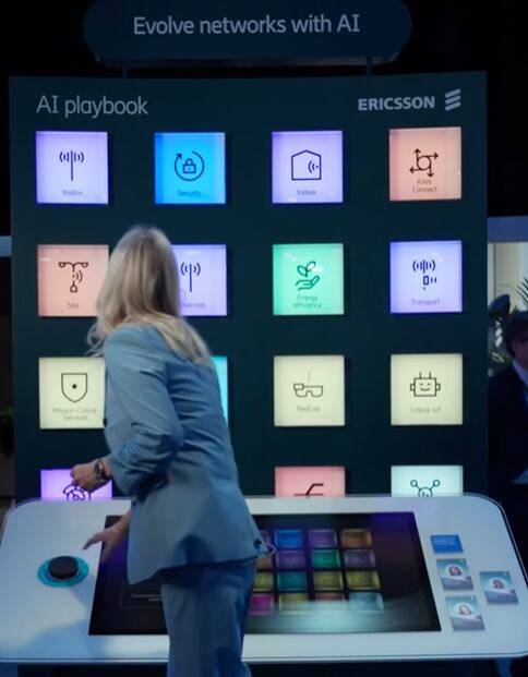 MWC 2026 내 에릭슨 전시관./에릭슨