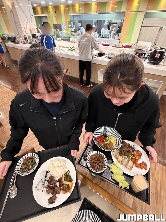 ▲선수들이 요청한 MZ샷(이주연-조수아)