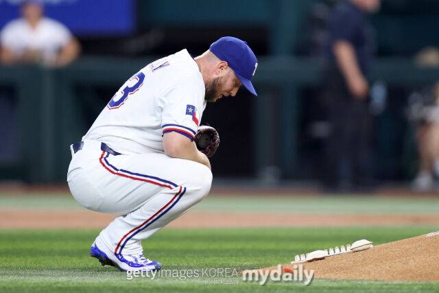 텍사스 레인저스 시절 메릴 켈리./게티이미지코리아