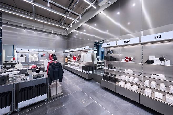 방탄소년단 팝업 스토어. 사진 제공=빅히트 뮤직(하이브)