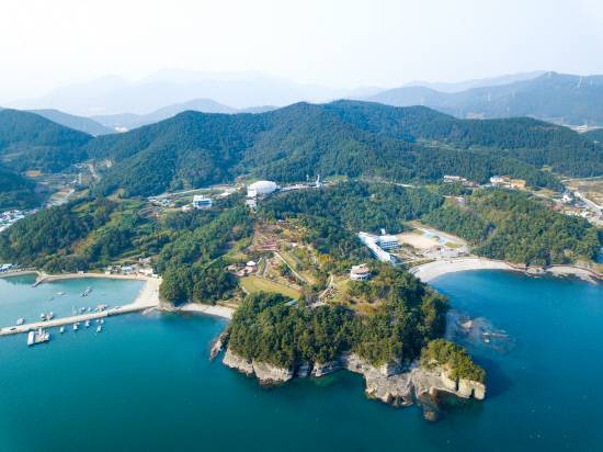 상족암군립공원.