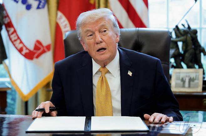 도널드 트럼프 미국 대통령 <자료사진> ⓒ 로이터=뉴스1