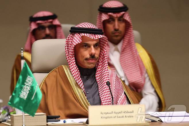 파이살 빈 파르한 알 사우드 사우디 외무장관 ⓒ AFP=뉴스1