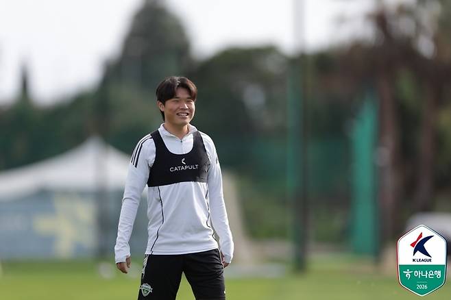 전북 최우진. 사진 | 한국프로축구연맹