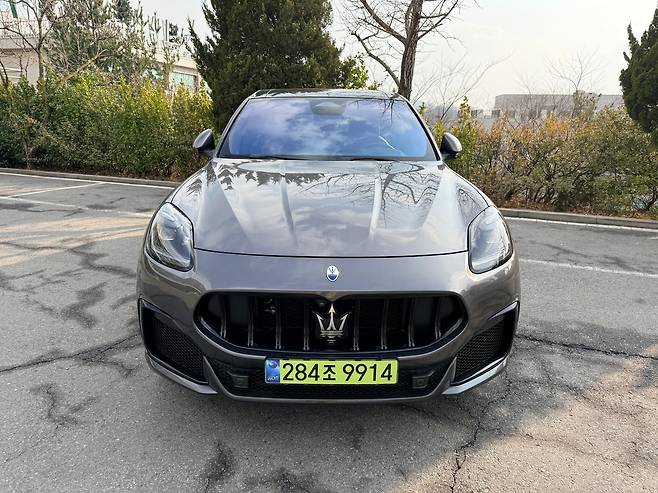 마세라티 중형 SUV, 그레칼레 트로페오./이윤정 기자