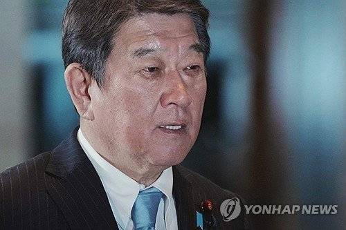 모테기 도시미쓰 일본 외무상. 출처=연합뉴스