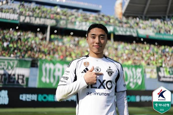 이동준(전북현대). 한국프로축구연맹 제공