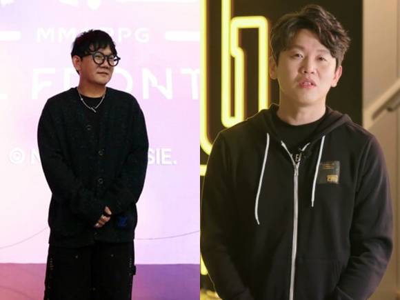 이성구 엔씨소프트 수석부사장(왼쪽), 장태석 크래프톤 본부장. [사진=엔씨소프트, 크래프톤]