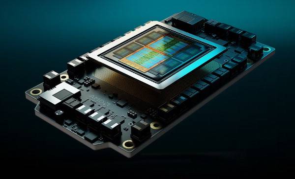 인스팅트 MI350 시리즈 GPU. AMD 제공