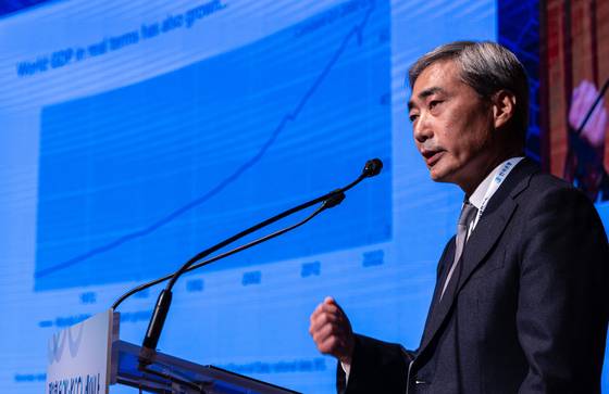 신현송 한국은행 총재 후보자의 모습. [연합뉴스]