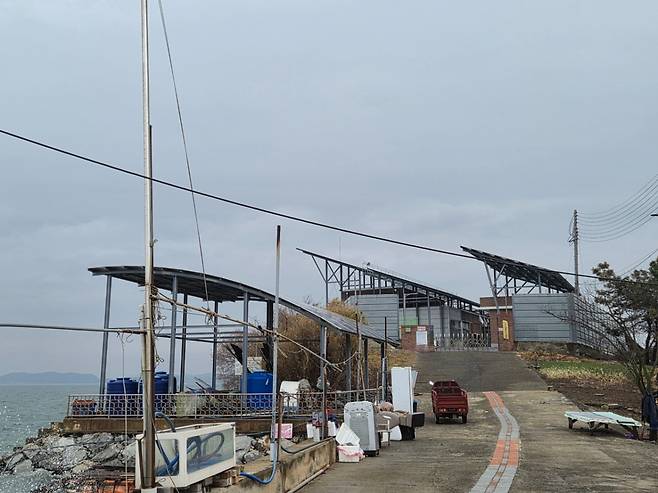 죽도 재생에너지 발전소 전경/사진=권다희 기자