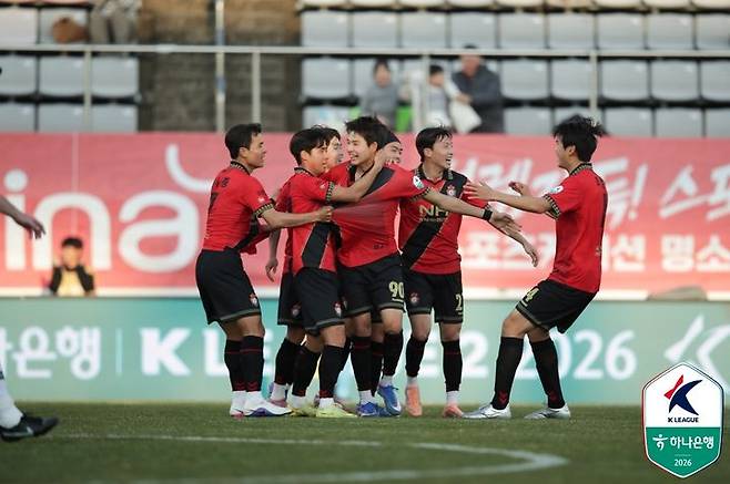[서울=뉴시스] 프로축구 K리그2 경남FC. (사진=한국프로축구연맹 제공) *재판매 및 DB 금지