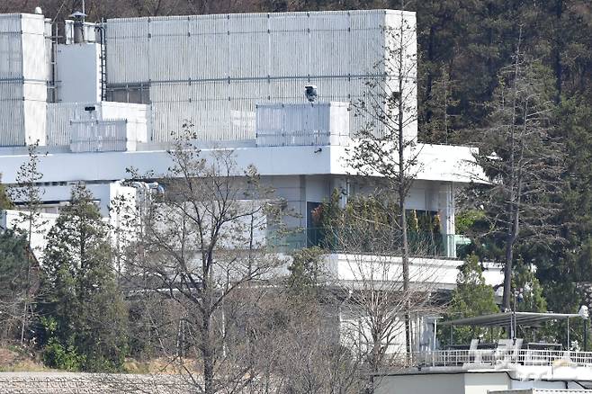 서울 용산구 윤 전 대통령 관저. 류영주 기자