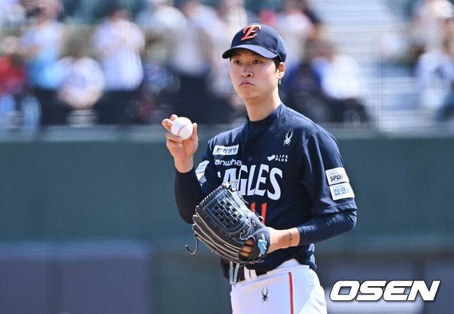 [OSEN=부산, 이석우 기자] 한화 이글스 엄상백/ foto0307@osen.co.kr