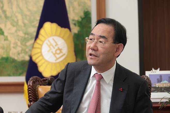 6선의 주호영 국민의힘 의원 ⓒ이종현