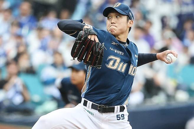 최종 점검 마친 NC 구창모. NC 다이노스 제공