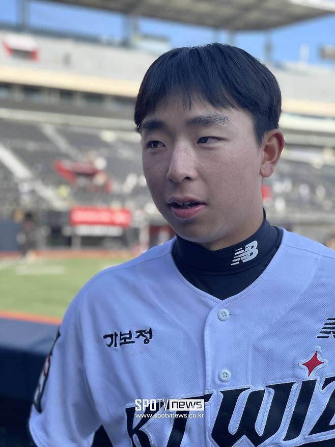 ▲ KT 신인 이강민. ⓒ 신원철 기자