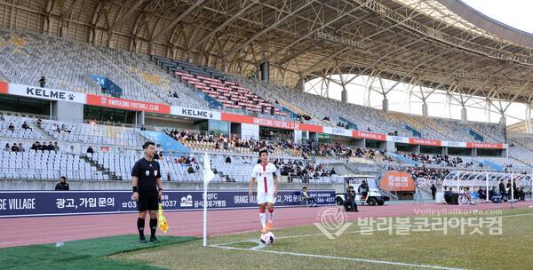 K리그2, 화성FC 홈 경기장 본부석 모습.2026.03.22.