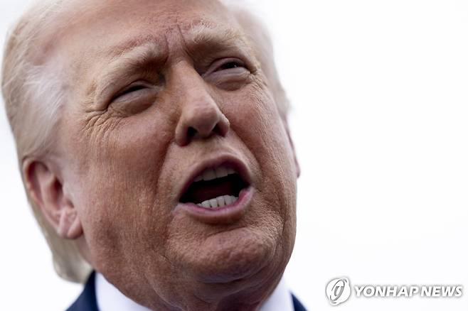 도널드 트럼프 미국 대통령 [EPA 연합뉴스 자료사진]