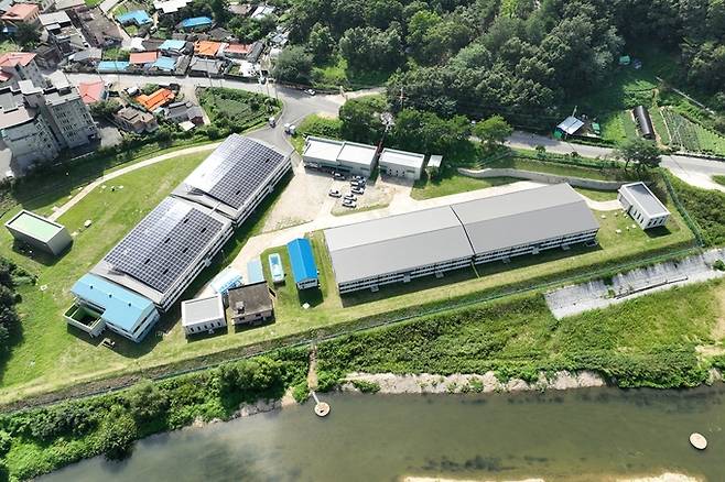 ▲ 예천정수장 전경