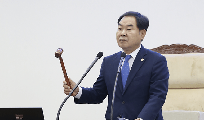 오용환 남동구의회 전반기 의장. 남동구의회.