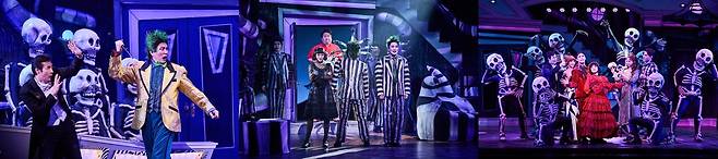 뮤지컬 '비틀쥬스' 공연 사진_정성화, 정원영, 김준수 (CJ ENM 제공)