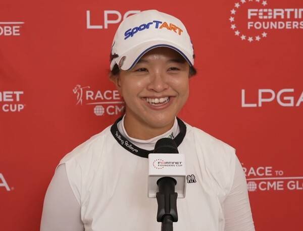 2026년 미국여자프로골프(LPGA) 투어 포티넷 파운더스컵에 출전한 김세영 프로가 3라운드 경기 후 인터뷰하는 모습이다. 사진출처=LPGA가 제공한 인터뷰 영상 화면 켑처 (사진을 무단으로 사용하지 마십시오.)
