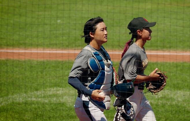 김현아 선수(왼쪽). 뉴스트럭처 제공