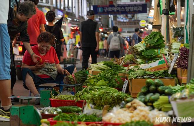 서울 시내 한 재래시장. 쿠키뉴스 자료사진