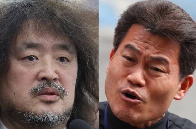 김어준과 전한길